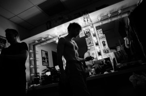 Getting ready with Ali Louis Bourzgui