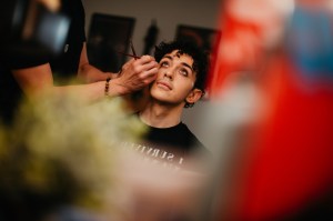 Getting ready with Ali Louis Bourzgui