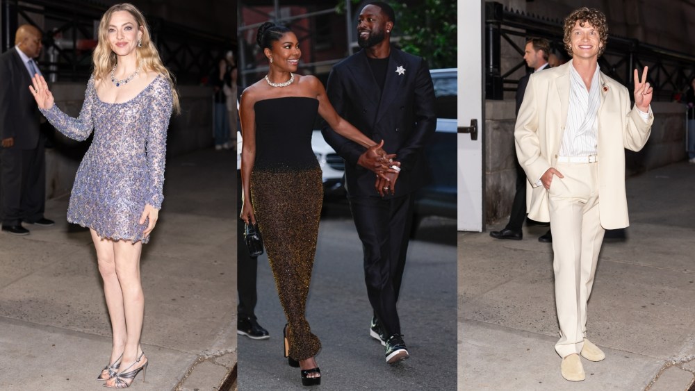 Amanda Seyfried, Gabrielle Union and Dwayne Wade, and Connor Storrie at the 2026 Tiffany Blue Book Gala in New York City on April 16, 2026.
