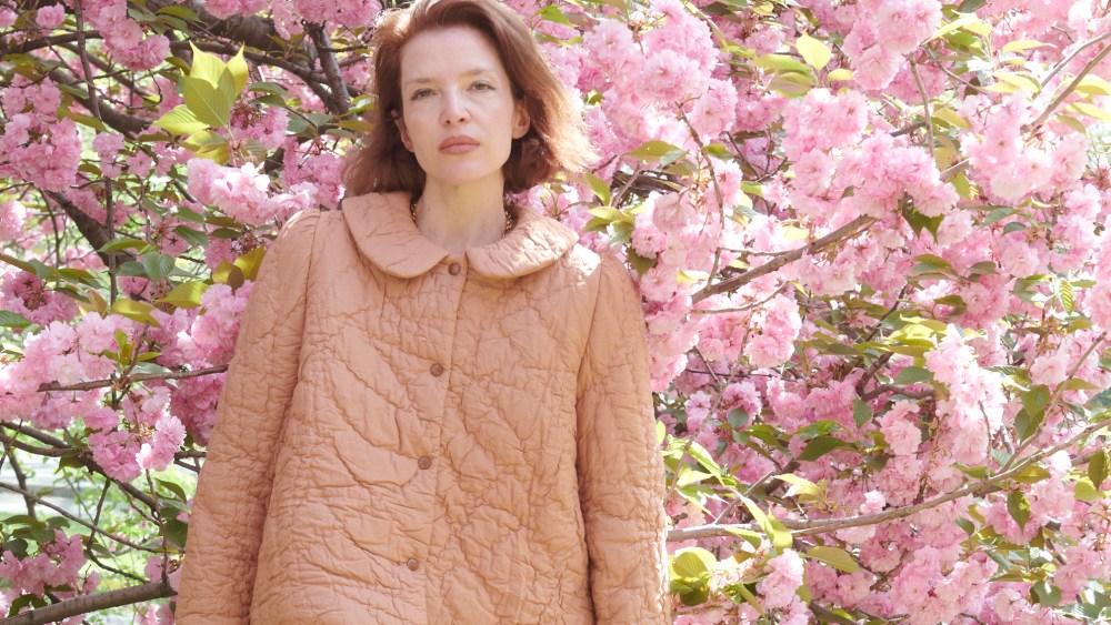 Batsheva Hay is collaborating with Coyuchi on recycled quilted jackets.