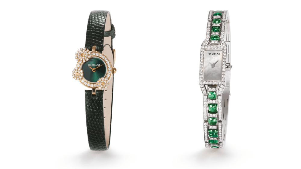 Damiani's Margherita and Belle Époque jewelry watches