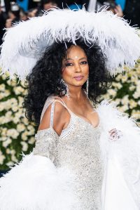 NEW YORK, NEW YORK - MAY 05: Diana Ross attends the 2025 Met Gala Celebrating "Superfine: Tailoring Black Style" at Metropolitan Museum of Art on May 05, 2025 in New York City. (Photo by TheStewartofNY/GC Images)