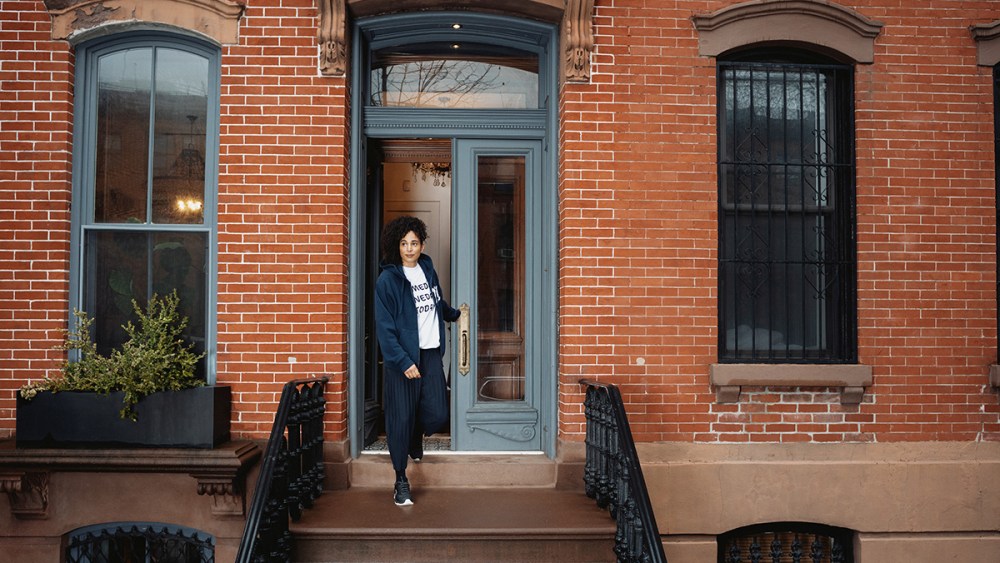 Merrell, Outside in the City, Shantell Martin, outdoors, shoes, footwear
