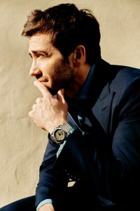 Cesare Attolini wool 150’s suit; Brunello Cucinelli cotton lightweight denim Western shirt; Bulgari Octo Finissimo Automatic watch in 37mm extra-thin titanium case, opaline titanium dial with rhodium-plated hands.