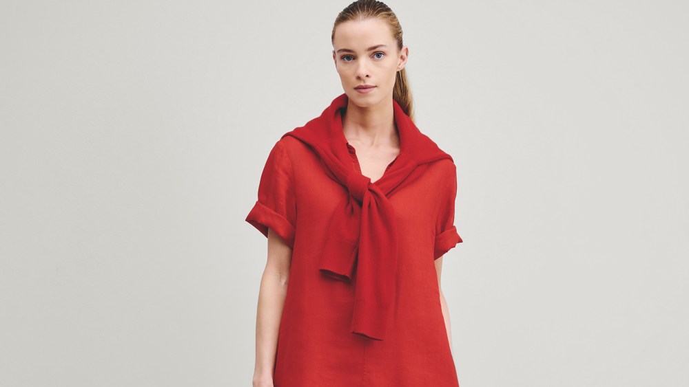 Quince look styled by Jamie Mizrahi