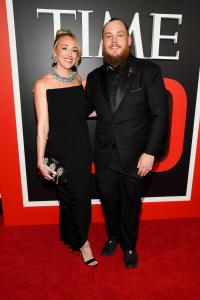 Nicole Combs and Luke Combs at The 2026 TIME100 Gala held at Jazz at Lincoln Center on April 23, 2026 in New York, New York.