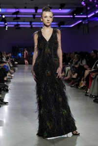 A model walks the runway wearing a look by Nicole Miller during LIM College's 81st Annual Fashion Show "Global Fashion Fusion" at The Glasshouse on April 10, 2026 in New York City.