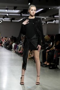 A model walks the runway for the LIM Styling Club Ballroom Division featuring items available in Amazon Fashion stores during LIM College's 81st Annual Fashion Show "Global Fashion Fusion" at The Glasshouse on April 10, 2026 in New York City.