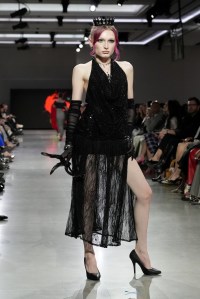 A model walks the runway for the LIM Styling Club Ballroom Division featuring items available in Amazon Fashion stores during LIM College's 81st Annual Fashion Show "Global Fashion Fusion" at The Glasshouse on April 10, 2026 in New York City.
