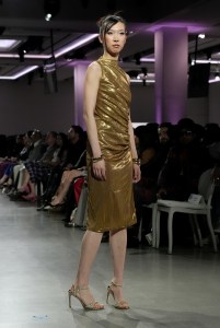 A model walks the runway wearing items available in Amazon Fashion stores during LIM College's 81st Annual Fashion Show "Global Fashion Fusion" at The Glasshouse on April 10, 2026 in New York City.