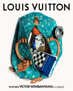 Inside Victor Wembanyama's Louis Vuitton Speedy P9 bag