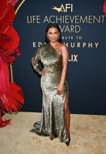 Nia Long at the 2026 AFI Life Achievement Award: A Tribute to Eddie Murphy held at The Dolby Theatre on April 18, 2026 in Los Angeles, California.