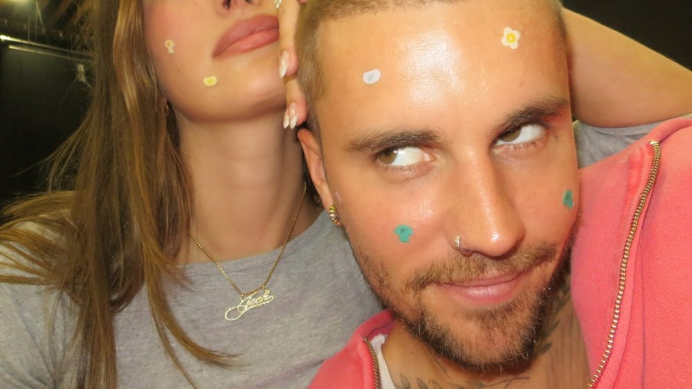 Hailey Bieber and Justin Bieber for Rhode