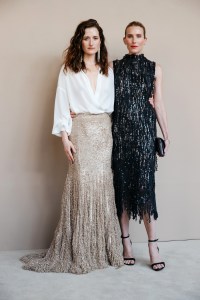 Grace Gummer and Dree Hemingway