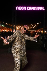 Sir John Barnett at Neon Carnival 2026 on April 11, 2026 in Thermal, California.