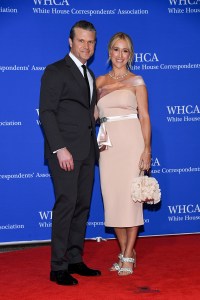 Pete Hegseth and Jennifer Rauchet at the 2026 White House Correspondents' Association Dinner held at the Washington Hilton on April 25, 2026 in Washington, D.C.
