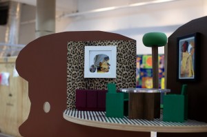 A look inside Derrick Adams' studio.