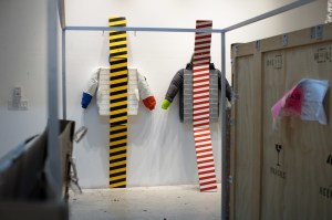 A look inside Derrick Adams' studio.