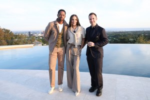Jay Ellis, Nina Seničar and Matteo Veronesi