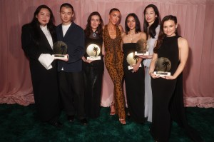 Kristy Chen, Zane Li, Josefina Baillères, Skye Hankey, Marcelle Barbosa, Deborah Won and Andrea Marron at Fashion Trust U.S. Awards 2026 held at Nya Studios West on April 07, 2026 in Los Angeles, California.