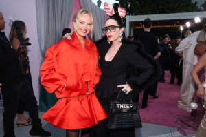Malin Akerman and B. Åkerlund at Fashion Trust U.S. Awards 2026 held at Nya Studios West on April 07, 2026 in Los Angeles, California.