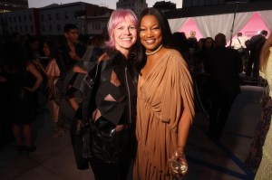 Heba Thorisdottir and Garcelle Beauvais at Fashion Trust U.S. Awards 2026 held at Nya Studios West on April 07, 2026 in Los Angeles, California.