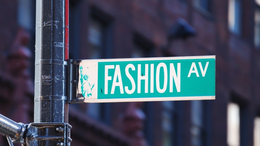 Fashion Ave. in NYC