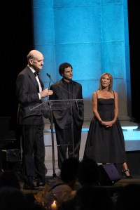 Bob Fisher, Zac Posen and Shelley Zalis
