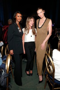 Iman, Nina García and Karlie Kloss