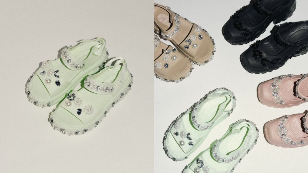 Crocs, Simone Rocha, fashion, collaboration, trending, footwear, sandals, ballerina, clog