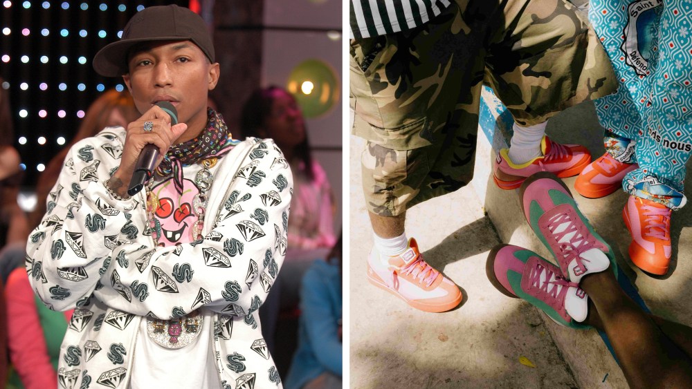 Pharrell Ice Cream Reebok Board Flip