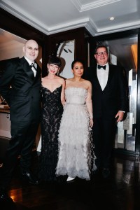 Billy Corgan, Lauren Levinson and Chloe Mendel Corgan