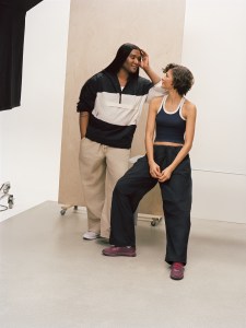 Looks from the Zendaya and On’s co-created line of apparel and footwear.