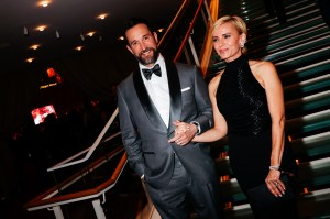 Noah Wyle and Sara Wells