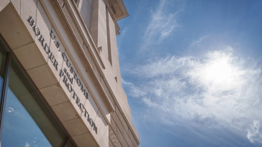 The U.S. Customs and Border Protection building in Washington, D.C.