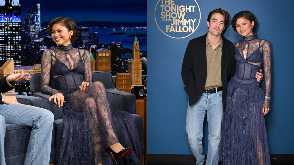 Zendaya wears Zimmermann on "The Tonight Show Starring Jimmy Fallon."