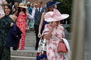 The scene at Central Park Hat Luncheon.
