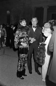 Journalists China Machado, Eugenia Sheppard and designer Bill Blass