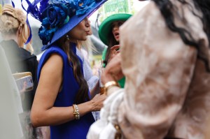 The scene at Central Park Hat Luncheon.