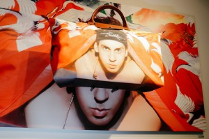 The scene at Longchamp x Jeremy Scott Event.