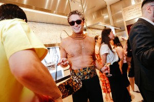 The scene at FENDI Presents The Baguette® 26424 Re-Edition Celebration.