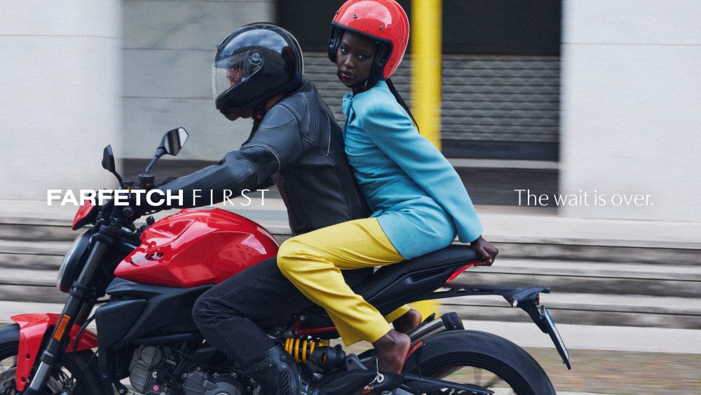 An image from the new Farfetch First campaign.