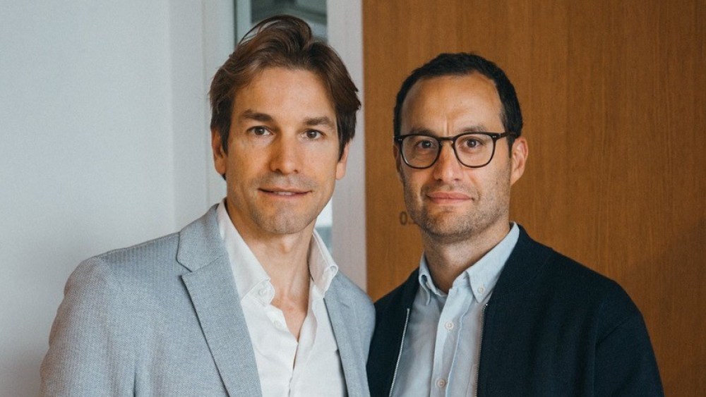 Bertrand Fredenucci and Nicolas Fellous, respectively co-president and general manager of Alphalyr
