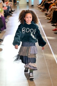 A model walks the runway during the FIT's 2026 Future of Fashion runway show on May 07, 2026 in New York City.