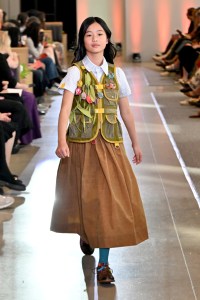 A model walks the runway during the FIT's 2026 Future of Fashion runway show on May 07, 2026 in New York City.