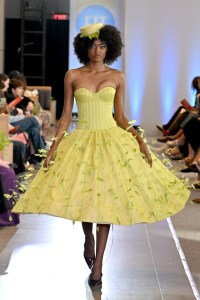 A model walks the runway during the FIT's 2026 Future of Fashion runway show on May 07, 2026 in New York City.