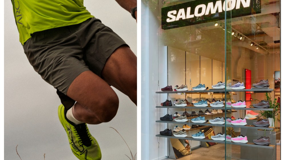 Arc'tery action shot/Salomon Store, Upper West Side, NYC