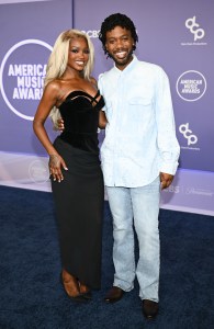 Chelley Bissainthe and Tetris Kelly at The 52nd American Music Awards held at the MGM Grand Garden Arena on May 25, 2026 in Las Vegas, Nevada.