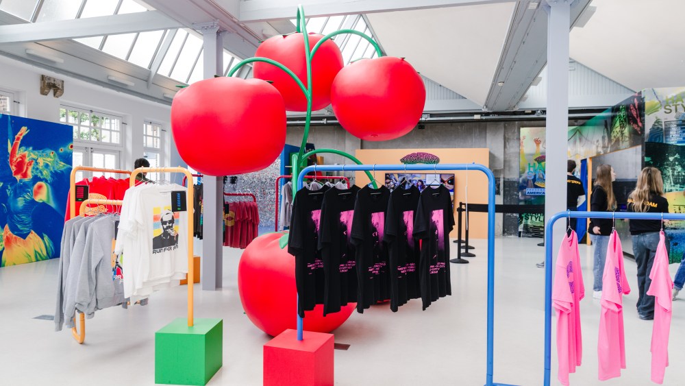 Harry Styles' Amsterdam Together Together pop-up store.