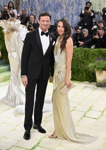 Hugh Jackman and Sutton Foster at The 2026 Met Gala Celebrating "Costume Art" held at The Metropolitan Museum of Art on May 04, 2026 in New York, New York.
